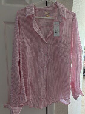 Lilly Pullitzer XL Sea View Button Down